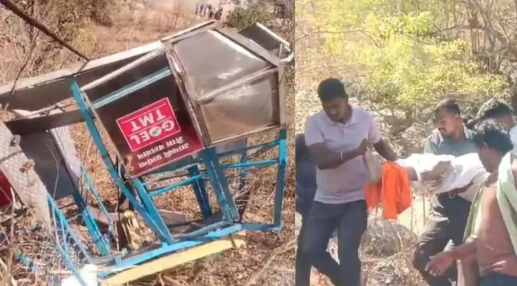 खल्लारी रोप-वे हादसा: रोप वे संचालक कंपनी व कर्मचारियों पर FIR दर्ज