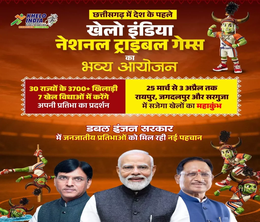 छत्तीसगढ़ में सज रहा जनजातीय खेलों का महाकुंभ: CM साय