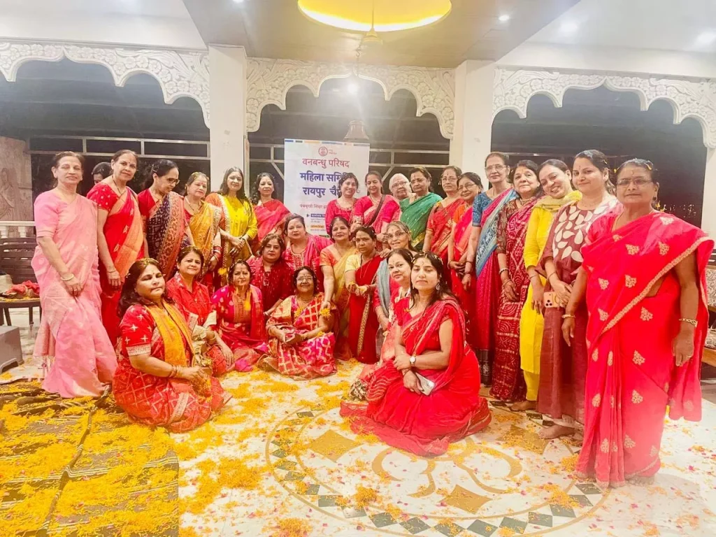 वनबंधु परिषद महिला समिति द्वारा सुंदरकांड पाठ का आयोजन