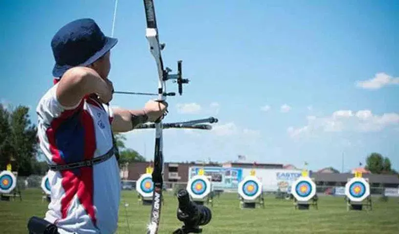 કરીમનગરના કોંડાપાકા અથર્વની રાષ્ટ્રીય તીરંદાજી સ્પર્ધા માટે પસંદગી Karimnagar के कोंडापाका अथर्व का राष्ट्रीय तीरंदाजी प्रतियोगिता के लिए चयन
