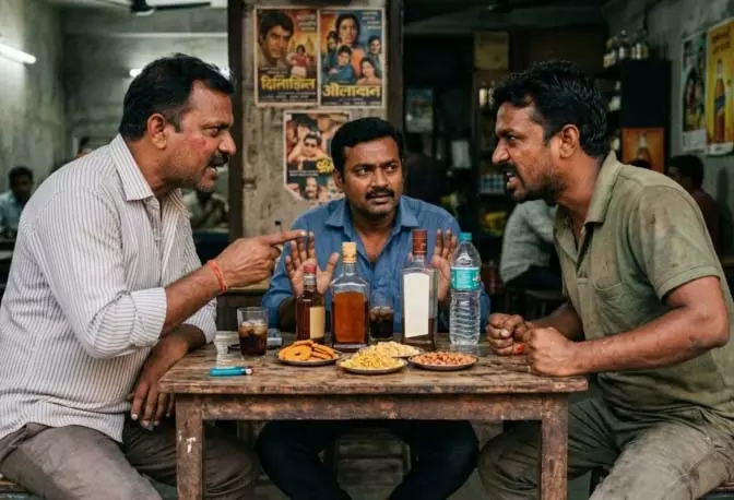 નાલા સોપારા: મિત્ર સાથે દારૂ પીને એક વ્યક્તિનું મોત થયું Nala Sopara: दोस्त के साथ शराब पीने के बाद एक आदमी की मौत हो गई