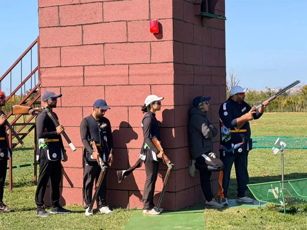 भारत की स्कीट टीम टैंजियर में ISSF वर्ल्ड कप के लिए तैयार