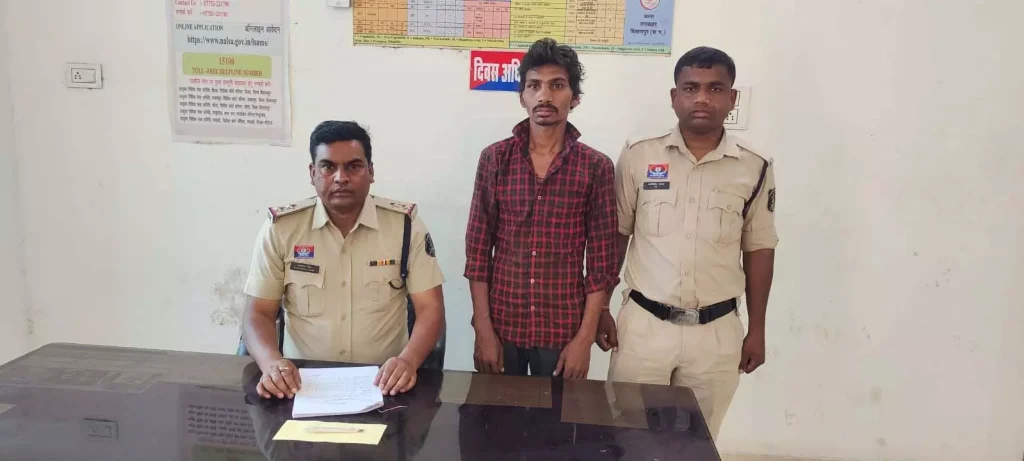 बिलासपुर में शराब के लिए युवक पर हमला, आरोपी गिरफ्तार