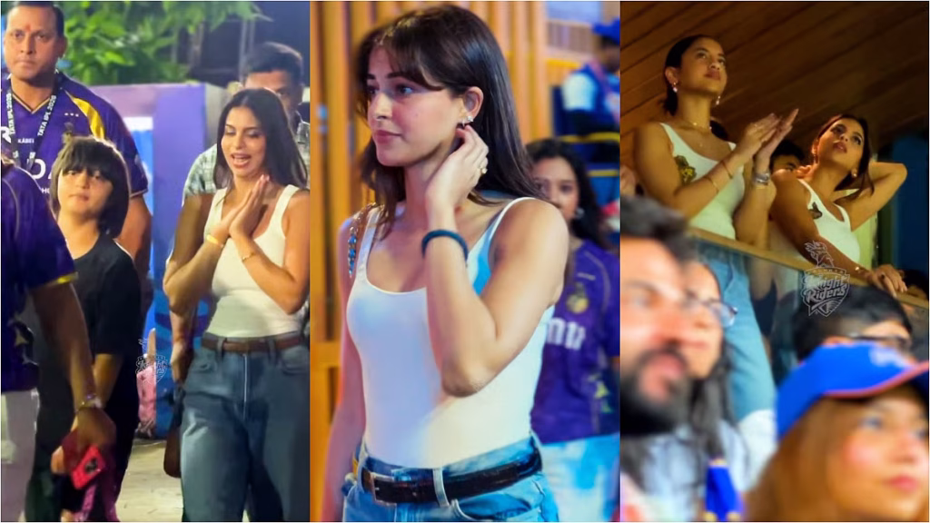 MI Vs KKR IPL 2026 मैच के दौरान कोलकाता नाइट राइडर्स के लिए चीयर करते दिखे अबराम,...