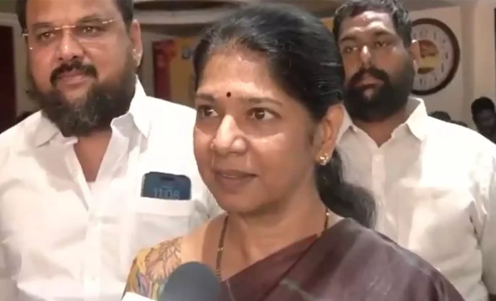 "DMK को फिर से सत्ता में चुना जाएगा": कनिमोझी को तमिलनाडु में पार्टी की सत्ता...