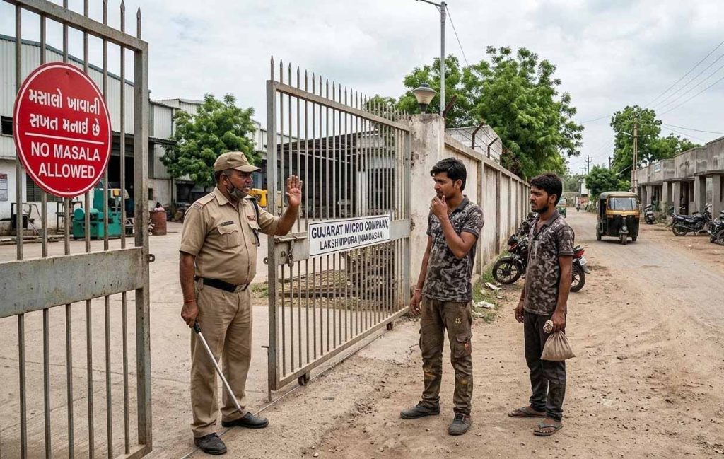 મસાલો ખાઈને સિક્યુરીટીએ કંપનીમાં ન જવા દેવાતા તકરારઃ બે ગાર્ડે હત્યા કરી...