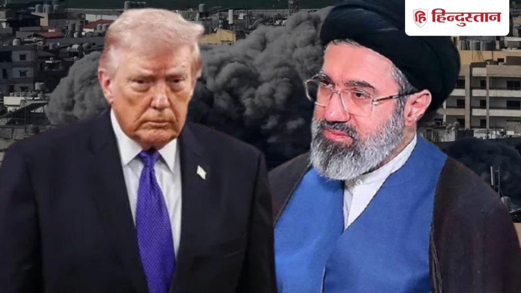मैं खुश नहीं... वह शांति से नहीं रह पाएगा; ट्रंप की मोजतबा खामेनेई को सीधी...