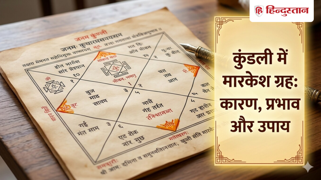 जन्म कुंडली में मारकेश ग्रह का बनना कितना खतरनाक होता है? जानें इसके...