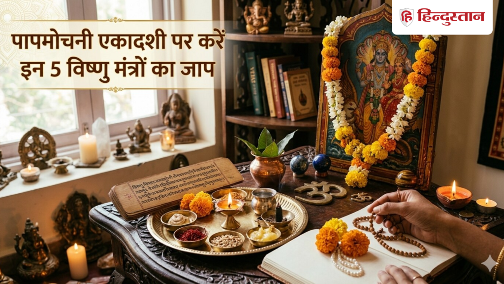 पापमोचनी एकादशी पर करें इन 5 मंत्रों का जाप, भगवान विष्णु के आशीर्वाद से...
