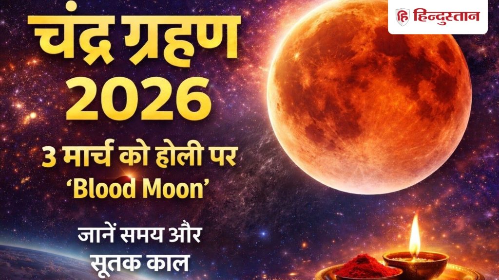 3 માર્ચ, 2026 ના રોજ ચંદ્રગ્રહણ: ભારતમાં ક્યારે થશે, ‘બ્લડ મૂન’ કેટલા સમય સુધી દેખાશે અને… 3 मार्च 2026 को चंद्र ग्रहण: भारत में कब लगेगा, कितनी देर दिखेगा ‘ब्लड मून’ और...