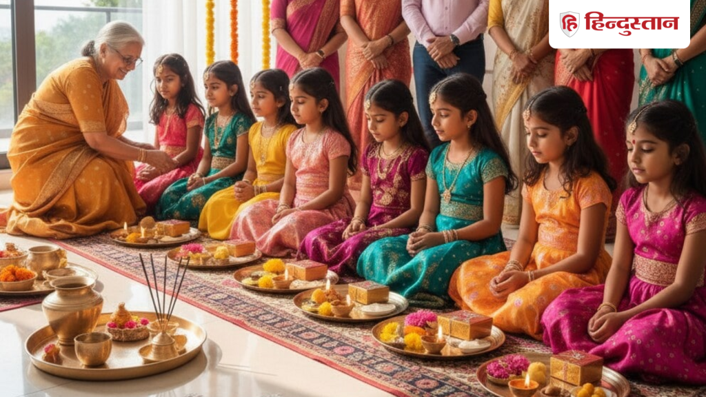 ચૈત્ર નવરાત્રી 2026: અષ્ટમી અને રામ નવમી પર આ સમયે કન્યા પૂજા કરો, કંજક પૂજાની નોંધ લો… Chaitra Navratri 2026: अष्टमी और रामनवमी पर इस वक्त करें कन्या पूजन, नोट करें कंजक पूजा की...