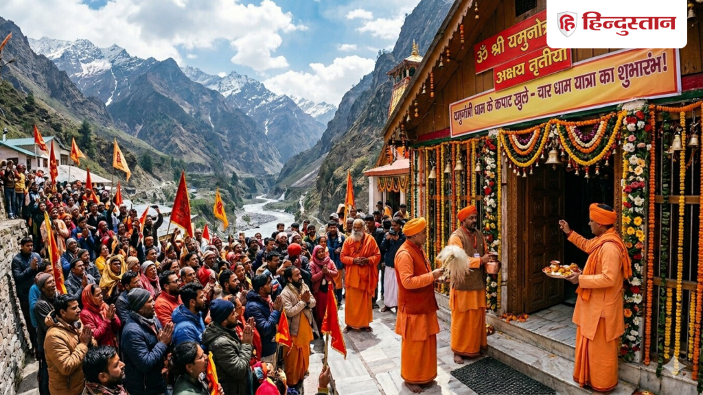 अक्षय तृतीया पर खुलेंगे यमुनोत्री धाम के कपाट, 19 अप्रैल से शुरू होगी चार...