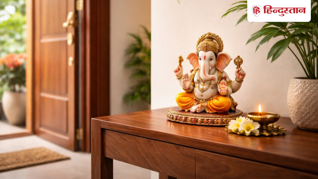 वास्तु शास्त्र: मेनडोर के पास लगाई है गणेश जी की मूर्ति तो हो जाएं सावधान,...