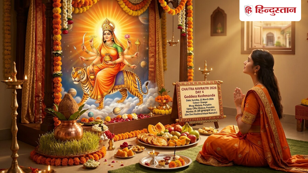આવતીકાલે નવરાત્રિનો ચોથો દિવસ, આ દરમિયાન કરો કુષ્માંડાની પૂજા, વાંચો… कल है नवरात्रि का चौथा दिन, इस मुहूर्त में करें मां कूष्मांडा की पूजा, पढ़ें...