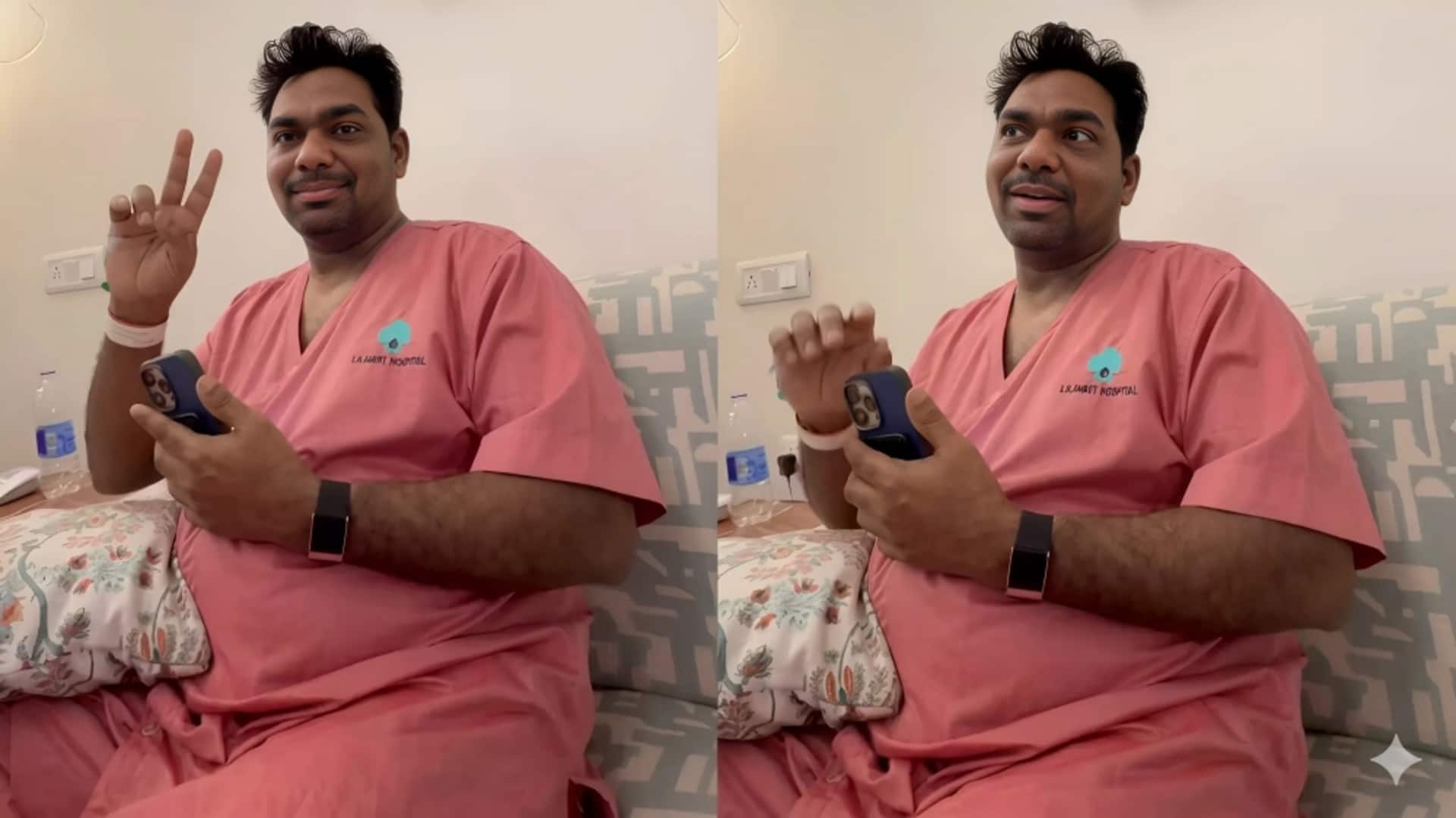 કોમેડિયન ઝાકિર ખાન મુંબઈની લીલાવતી હોસ્પિટલમાં દાખલ, વાયરલ વીડિયોએ ચાહકોની ચિંતા વધારી દીધી છે