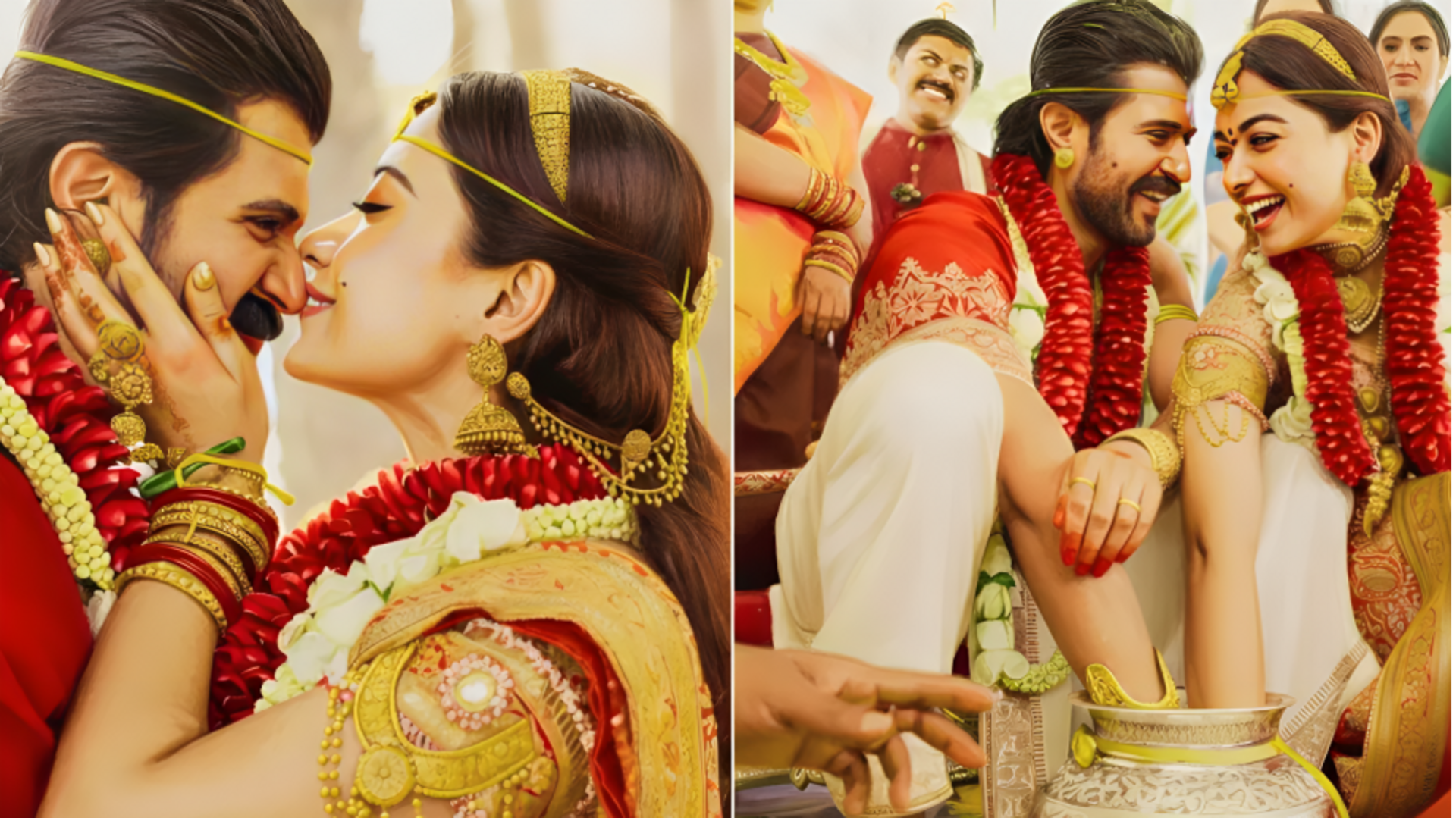 વિજય દેવેરાકોંડાએ રશ્મિકા મંડન્નાને 'તેલુગુ રાજ્યોની નવી વહુ' કહી, વીડિયો થયો વાયરલ