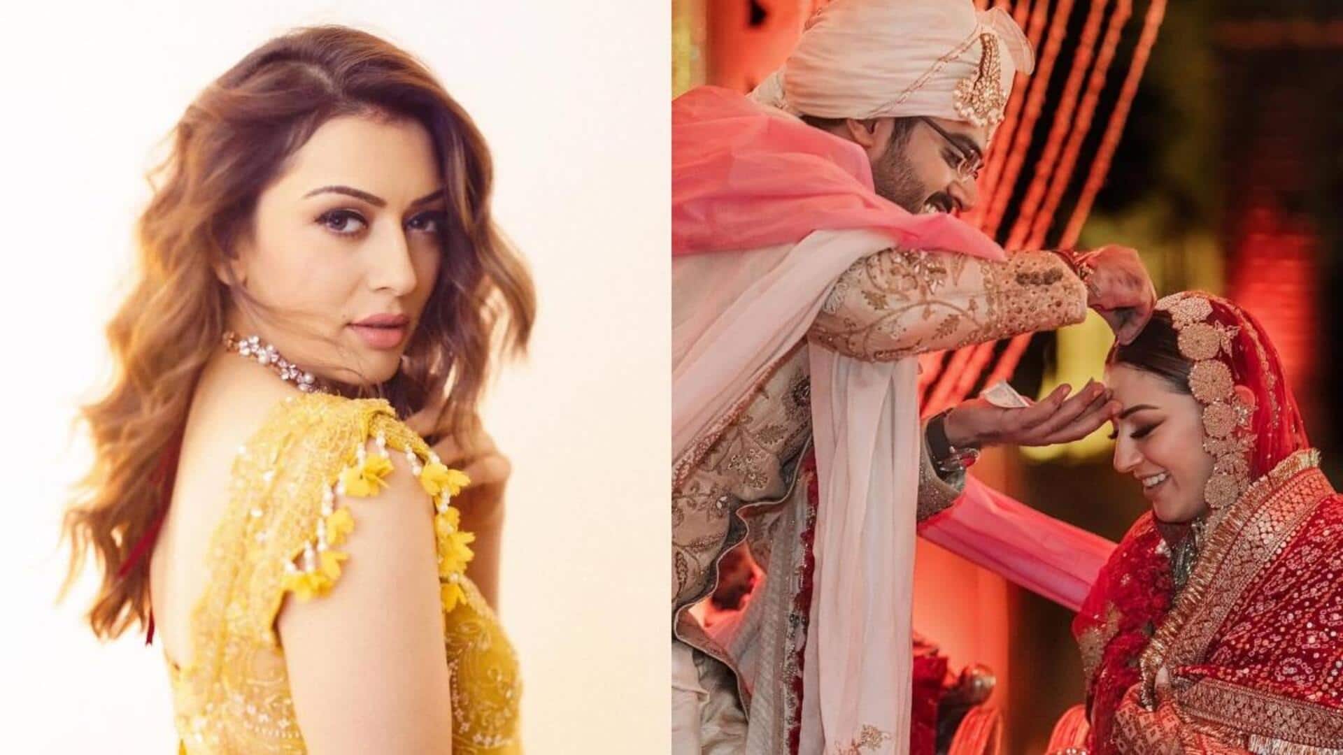 હંસિકા મોટવાણીએ છૂટાછેડા લીધા, તેના મિત્રના પૂર્વ પતિ સોહેલ કથુરિયા સાથે લગ્ન કર્યા