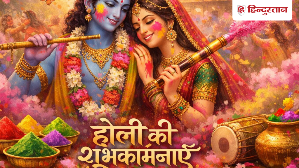 Happy Holi 2026 Wishes: राधा-कृष्ण पर बेस्ड SMS के साथ अपनों को कहें ‘हैप्पी होली’, देखें 20...