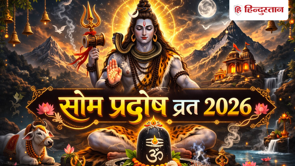 Som Pradosh Vrat 2026: बन रहे हैं ये 3 शुभ योग, नोट करें पूजा का शुभ मुहूर्त, करें भगवान शिव...