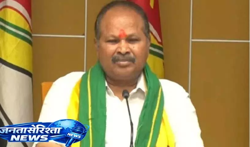 એપી કેપિટલ કન્સ્ટ્રક્શન કોસ્ટ પર જગનની ઝુંબેશ ઘોર જૂઠાણું છે: ટીડીપી ધારાસભ્ય કન્ના AP कैपिटल कंस्ट्रक्शन कॉस्ट पर जगन का कैंपेन सरासर झूठ है: TDP MLA कन्ना