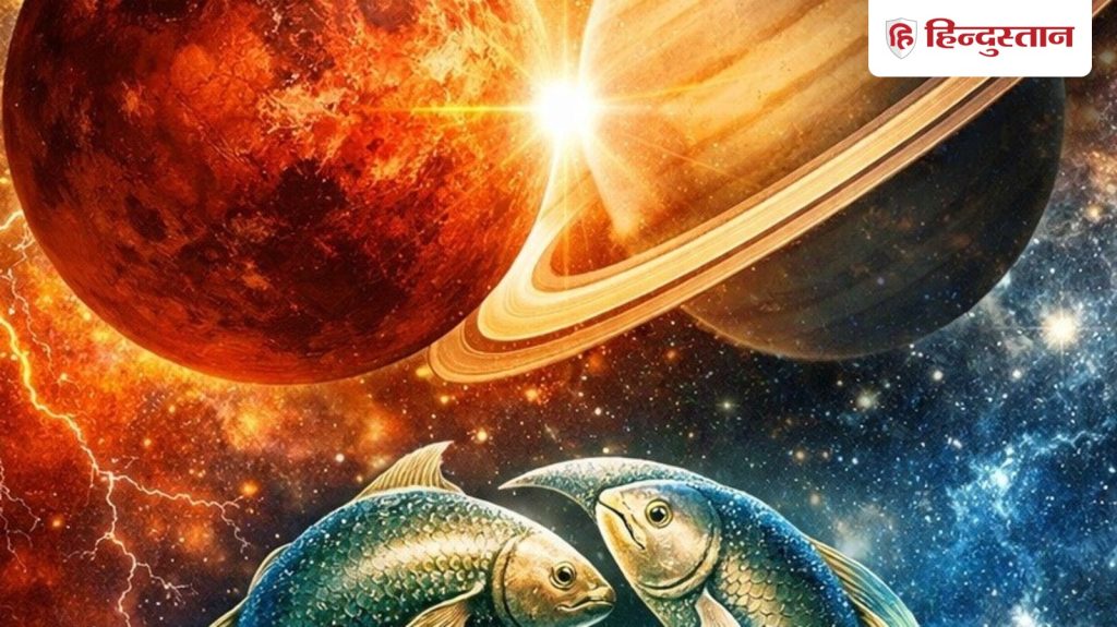 मीन राशि में मंगल और शनि की लंबी चलेगी युति, बुध के साथ त्रिग्रही योग, किन...