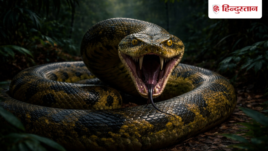 दुनिया का सबसे भारी सांप, क्या सच में इंसान को निगल जाता है हरा एनाकोंडा?...