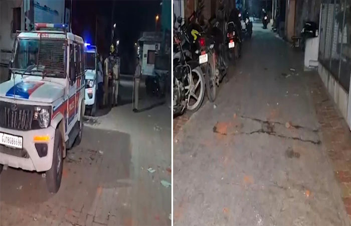 વડોદરાના પદમલા ગામમાં બે જૂથો વચ્ચે પથ્થરમારો વડોદરાના પદમલા ગામમાં બે જૂથો વચ્ચે પથ્થરમારો