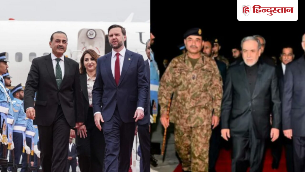 ઈરાન માટે યુનિફોર્મ, અમેરિકા માટે પોશાક; પાકિસ્તાનમાં આવનારા મહેમાનો માટે… ईरान के लिए वर्दी, अमेरिका के सामने सूट; पाकिस्तान पहुंचे मेहमानों के लिए...