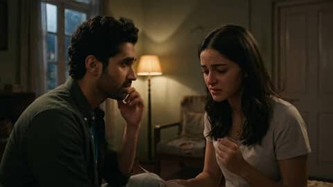 ફિલ્મ 'ચાંદ મેરા દિલ'નું નવું ગીત રિલીઝ, પ્રેમમાં તડપતા અનન્યા અને લક્ષ્ય લાલવાણી