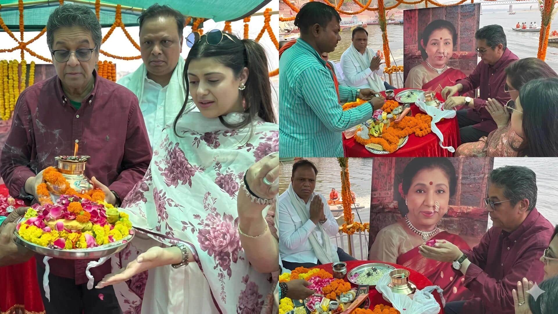 'આશા તાઈ'ની યાદમાં સૌની આંખો ભીની થઈ ગઈ, પૌત્રી જનાઈ ગંગાના ઘાટ પર રડી પડી.