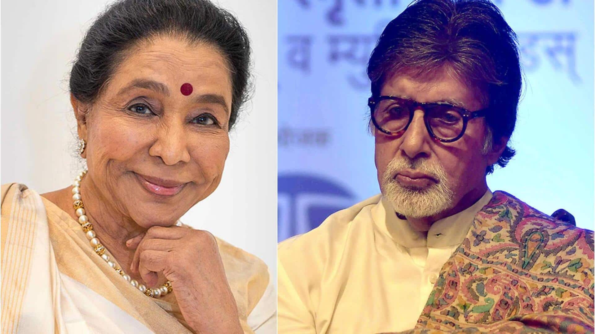 આશા ભોંસલેના નિધન પર ભાવુક થયા અમિતાભ બચ્ચન, લખ્યું- હું દુઃખી છું; તેઓ હંમેશા સાથે રહેશે