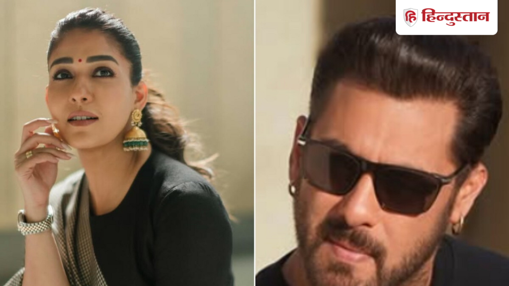 शाहरुख खान के बाद अब सलमान के साथ बनेगी लेडी सुपरस्टार नयनतारा की जोड़ी,...