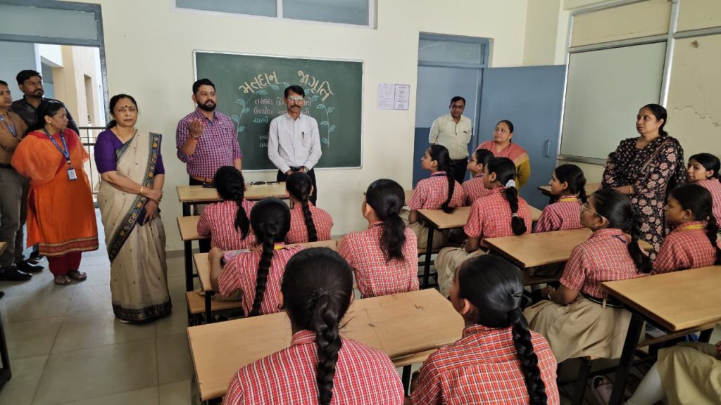 સ્કૂમ વિદ્યાલય, વસ્ત્રાપુર ખાતે ‘સ્વેપ’ અભિયાન અંતર્ગત મતદાન જાગૃતિ...