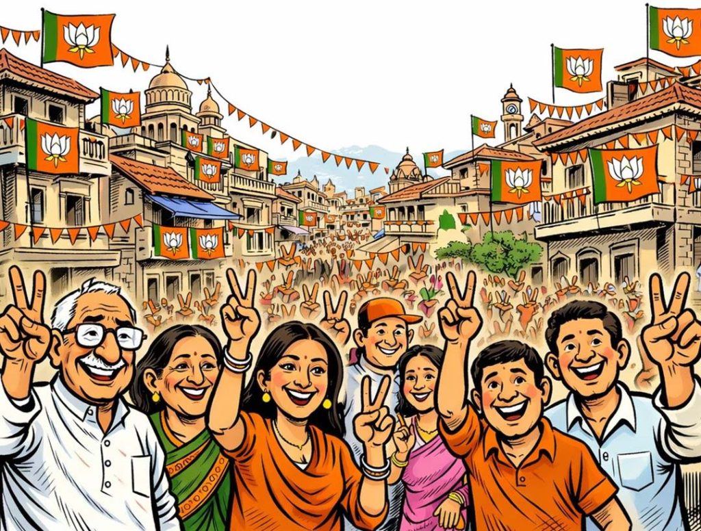 ગુજરાતમાં ભગવો લહેરાયોઃ મોરબી અને પોરબંદર નગરપાલિકામાં 52માંથી 52 ભાજપ...