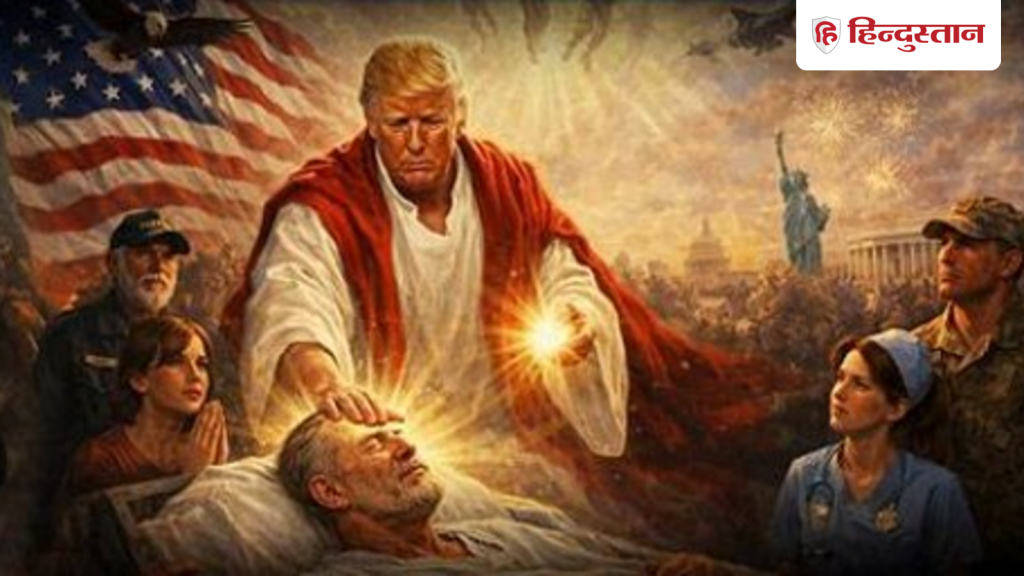 ट्रंप ने हटाई खुद को ईसा मसीह दिखाने वाली पोस्ट, बोले- मुझे लगा कि इसमें मैं...