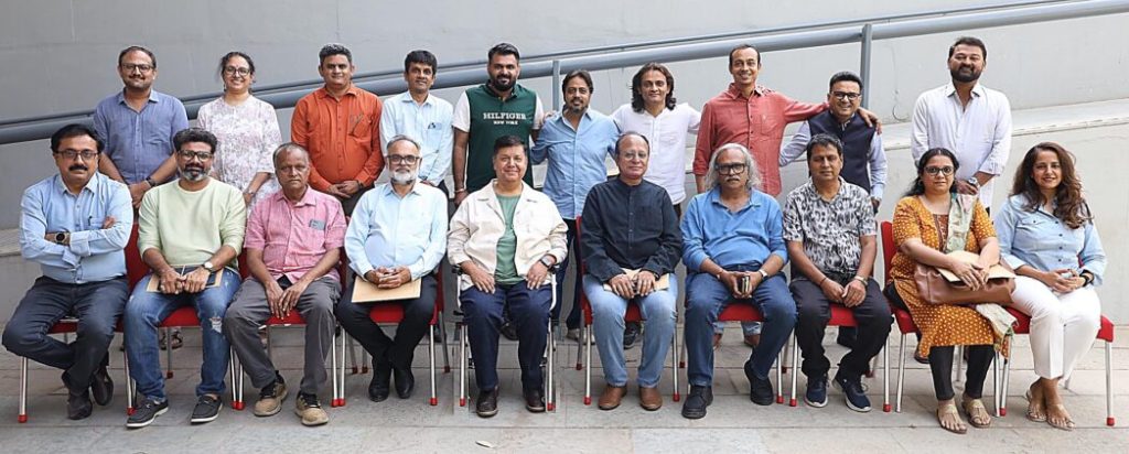 “ગુજરાતી સિનેમા પ્રોડ્યુસર્સ કાઉન્સિલ: એક સામૂહિક સંવાદ”નું AMA ખાતે આયોજન