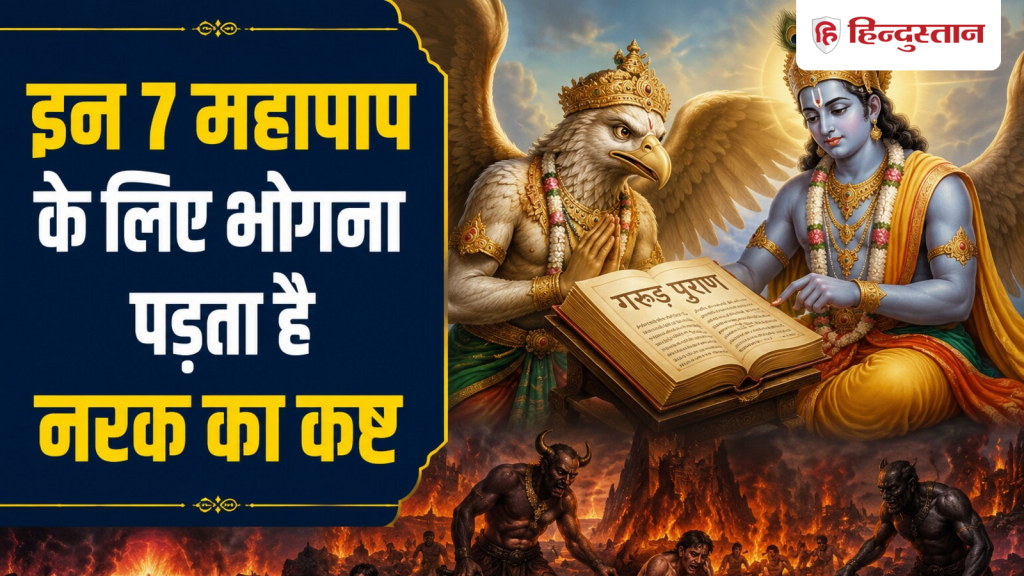 Garud Puran: चोरी, विश्वासघात समेत ये 7 महापाप करने वाले लोगों को भोगना पड़ता है नरक...