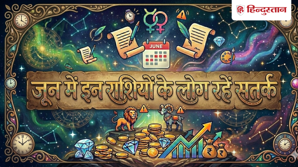June Rashifal 2026: जून महीने में इन 3 राशियों की बढ़ सकती है टेंशन, जानें कहीं आपकी राशि...