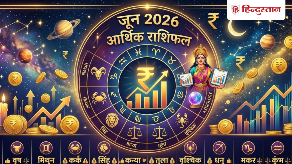 जून आर्थिक राशिफल 2026: जून में किन राशियों की सुधरेगी आर्थिक स्थिति और किनका...