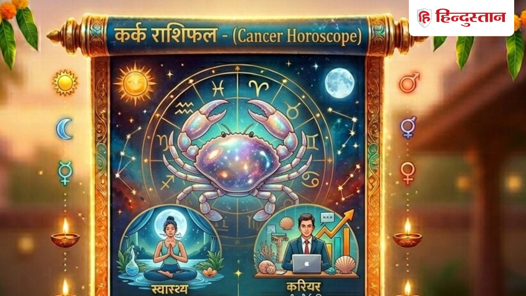 કર્ક રાશિફળ 21 મે 2026: કર્ક રાશિવાળા લોકોને આજે સારા સમાચાર મળશે, થોડી… कर्क राशिफल 21 मई 2026: कर्क राशि वालों को आज मिलेगी अच्छी खबर, इस चीज में थोड़ा...