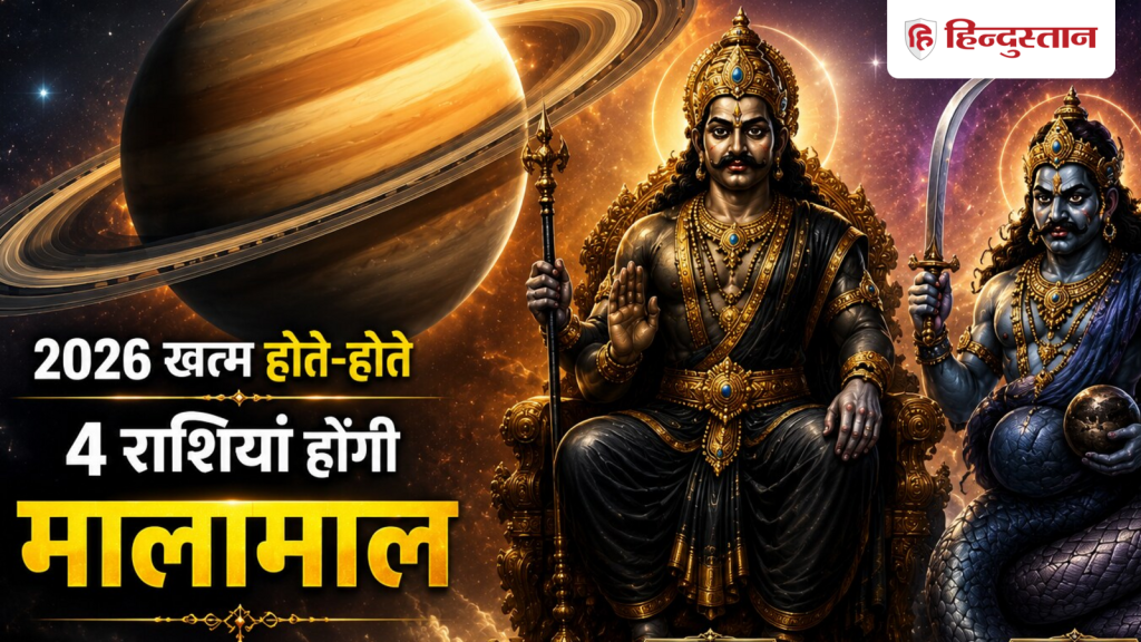 શનિની રાશિમાં રાહુનું સંક્રમણ, 2026ના અંત સુધીમાં 4 રાશિઓ થશે ચાંદી,… शनि की राशि में राहु गोचर, 2026 खत्म होते-होते 4 राशियों की होगी चांदी,...