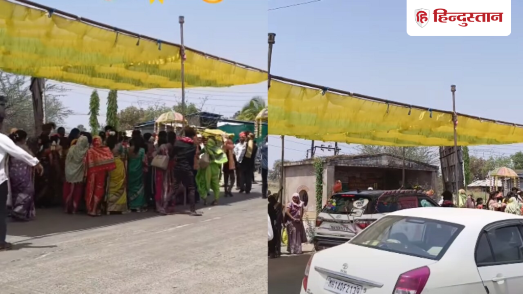 VIRAL VIDEO: देखी है कभी टेंट वाली बारात? वायरल हो रहा धूप से बचने का अनोखा इंतजाम