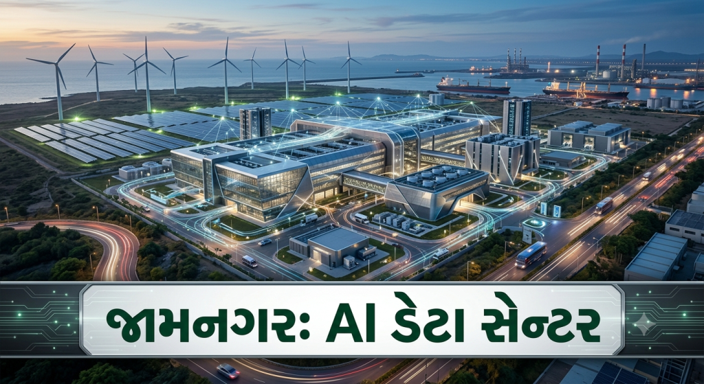 Jamnagar AI Data Center: જામનગર AI ડેટા સેન્ટર - તક કે પડકાર? - Newz...