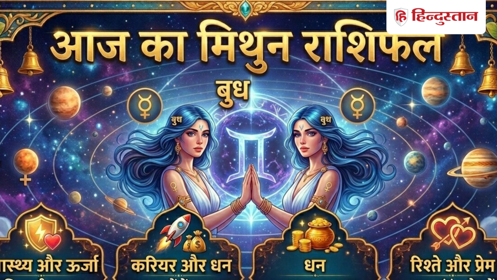 मिथुन राशिफल 5 जून 2026: आज करियर में मिल सकती है नई जिम्मेदारी, होगा...