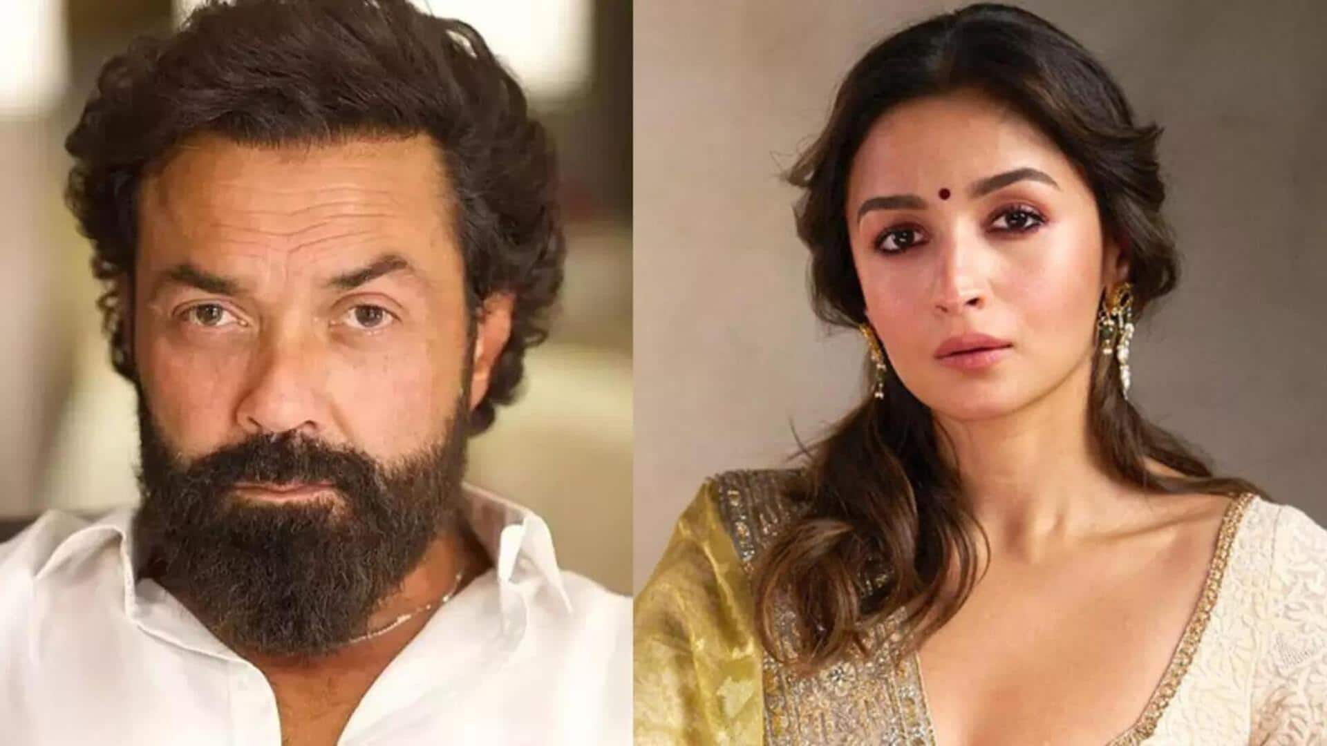 આલિયા સાથે અણબનાવના સમાચાર પર બોબી દેઓલે કહ્યું- લોકો બેકાર બેઠા છે, સાબિત નથી કરી શકતા