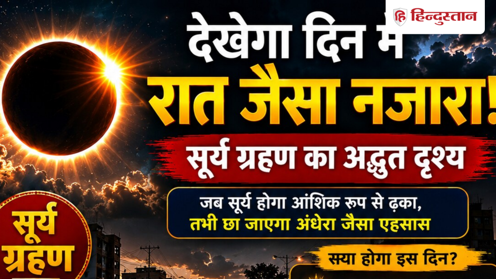 સૂર્યગ્રહણ: વર્ષો પછી 2 ઓગસ્ટ 2027ના રોજ જોવા મળશે દિવસ-રાત જેવું દ્રશ્ય, જાણો કેમ થશે આવું… Solar Eclipse: सालों बाद 2 अगस्त 2027 को दिखेगा दिन में रात जैसा नजारा, जानिए क्यों होगा...