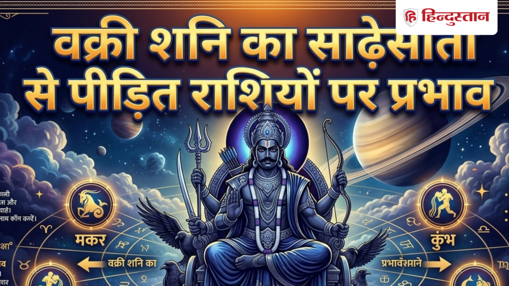 27 जुलाई से शनि चलेंगे वक्री चाल, पंडित जी से जानें साढ़ेसाती से पीड़ित...