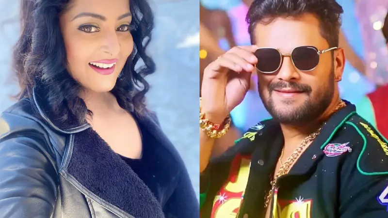 હું ચપ્પલથી મારો ચહેરો લાલ કરીશ… ખેસારી-અંજના વિવાદે વેગ પકડ્યો, કાસ્ટિંગ કાઉચ… चप्पल से मुंह लाल कर दूंगी... खेसारी-अंजना विवाद ने पकड़ा तूल, कास्टिंग काउच...