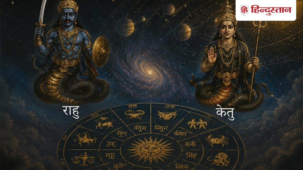 રાહુ-કેતુ સંક્રમણ 2026: ડિસેમ્બર સુધીમાં મેષ, વૃષભ, કન્યા અને ધનુરાશિ માટે ખર્ચ અને તણાવ વધી શકે છે,… Rahu-Ketu Transit 2026: दिसंबर तक मेष, वृषभ, कन्या और धनु राशि के बढ़ सकते हैं खर्च और तनाव,...