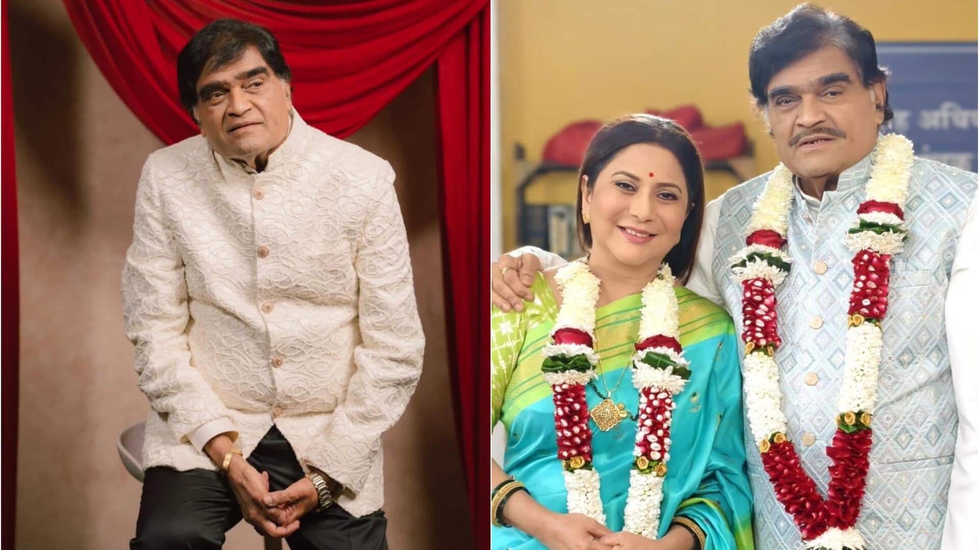 અભિનેતા અશોક સરાફે તેની 37મી વર્ષગાંઠ પર તેની પત્ની સાથે બીજા લગ્ન કર્યા, જુઓ તસવીર અભિનેતા અશોક સરાફે તેની 37મી વર્ષગાંઠ પર તેની પત્ની સાથે બીજા લગ્ન કર્યા, જુઓ તસવીર